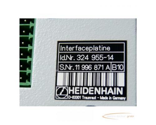 Heidenhain Id Nr 324 955-14 SN: 11996871A Interfaceplatine - Bild 2