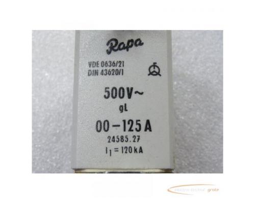 Rapa Sicherung 500 V gl 00-125 A - Bild 2