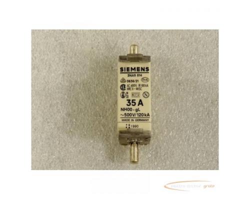 Siemens 3NA5814 Sicherungseinsatz 35 A - Bild 1