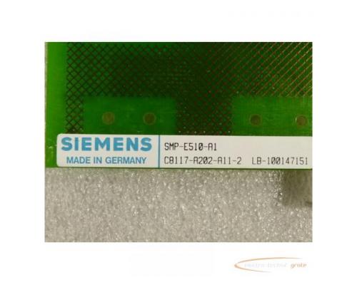 Siemens Sicomp SMP-E510-A1 Schalterbaugruppe C8117-A202-A11-2 - Bild 3