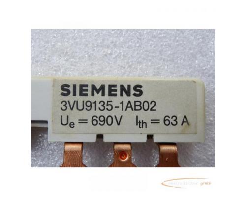 Siemens 3VU9135-1AB02 Sammelschiene - Bild 2