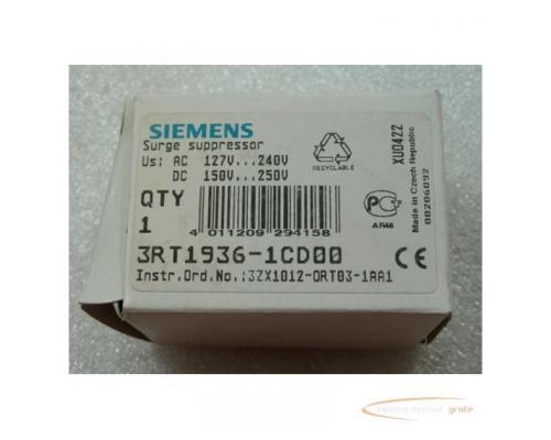 Siemens 3RT1936-1CD00 Überspannungsschutz AC 120V - 240V DC 150V - 250V - ungebraucht - in OVP - Bild 1