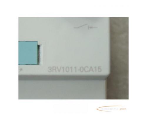 Siemens 3RV1011-0CA15 Sirius Leistungsschalter max 0 , 25A mit 3RV1901-1E Hilfsschalter - Bild 2