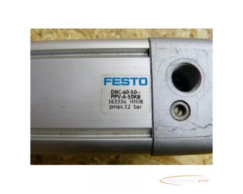 Festo DNC-40-50--PPV-A-50K8 Zylinder 163334 - Bild 3