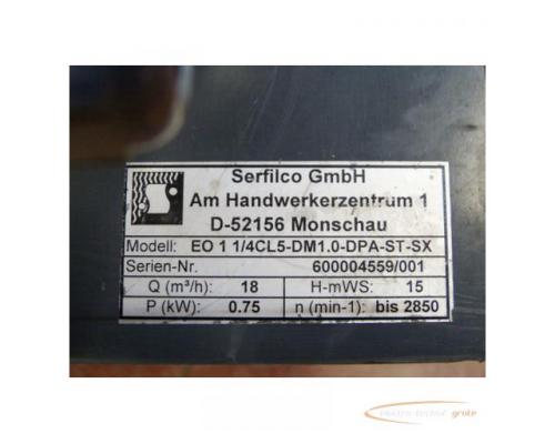 Serfilco EO 1 1/4CL5-DM1.0-DPA-ST-SX mit VEM K21R 80 K 2 DOD FDS-SR/5334 Motor - Bild 6