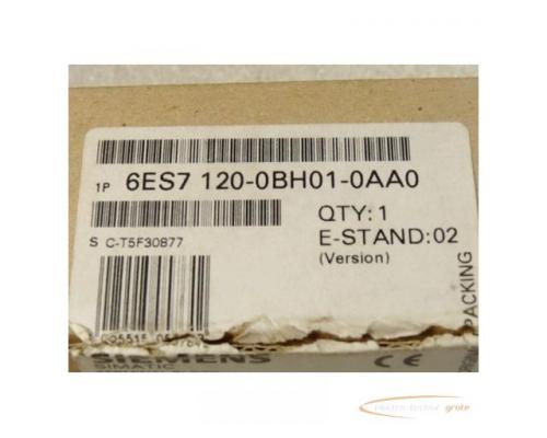 Siemens 6ES7120-0BH01-0AA0 Terminal Block E Stand 02 - ungebraucht - in OVP - Bild 1