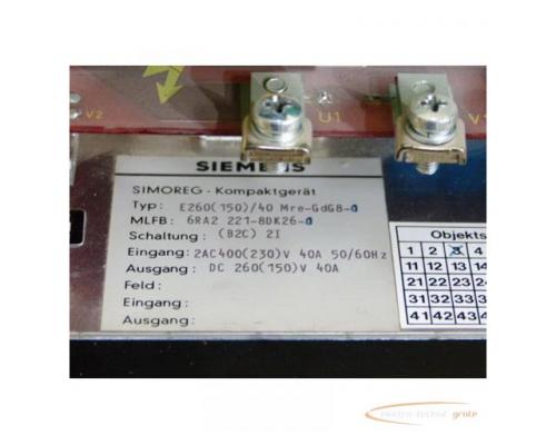 Siemens 6RA2221-8DK26-0 Kompaktgerät - Bild 3