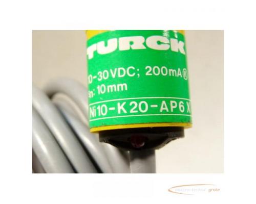 Turck Ni10-K20-AP6X Induktiver Sensor sn = 10 mm 10 - 30 VDC 200 mA - Bild 2