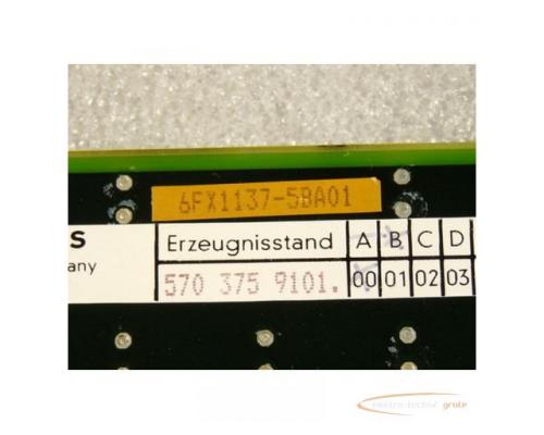 Siemens 6FX1137-5BA01 Sinumerik 820 Circuit Board E Stand B 00 - Bild 2