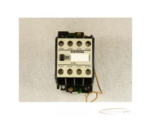 Siemens 3TH8022-0B Schütz 2S + 2Ö 24VDC mit 3TX6406-0H Überspannungsdiode - Bild 1