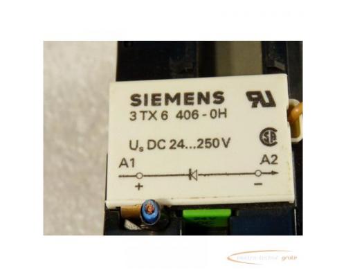 Siemens 3TH8031-0B Schütz 3S + 1Ö 24VDC mit 3TX6406-0H Überspannungsdiode - Bild 4