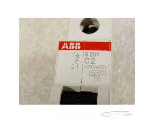 ABB S201 C2 Sicherungsautomat 230 / 400 V - Bild 2