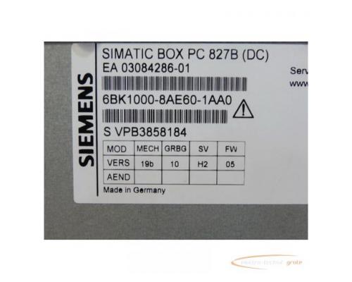 Siemens 6BK1000-8AE60-1AA0 SN:VPB3858184 Simatic Box PC 827B ohne Festplatte - Bild 3