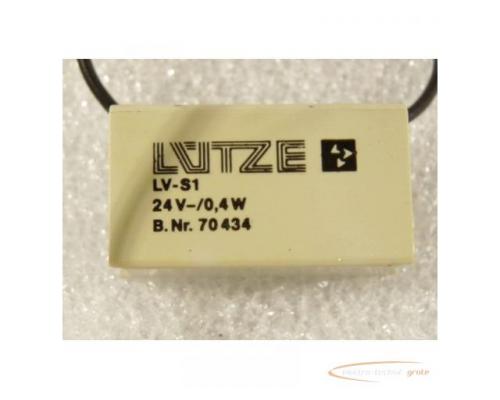 Lütze LV-S1 Entstördiode 24V 0 , 4 W B Nr 70 434 - Bild 2