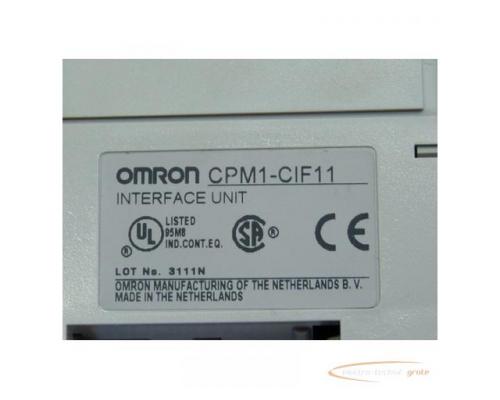 OMRON CPM1-CIF11 Interface Unit - ungebraucht !! - Bild 2