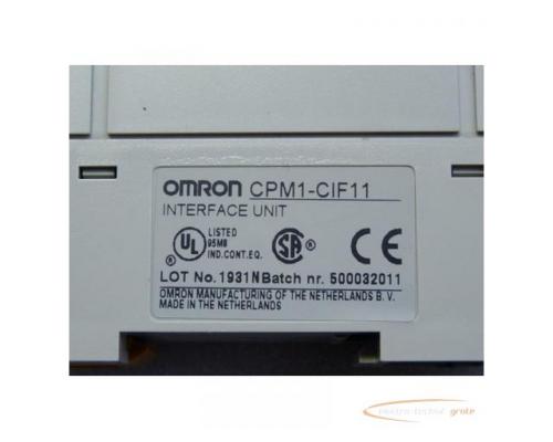 OMRON CPM1-CIF11 Interface Unit - ungebraucht !! - Bild 2