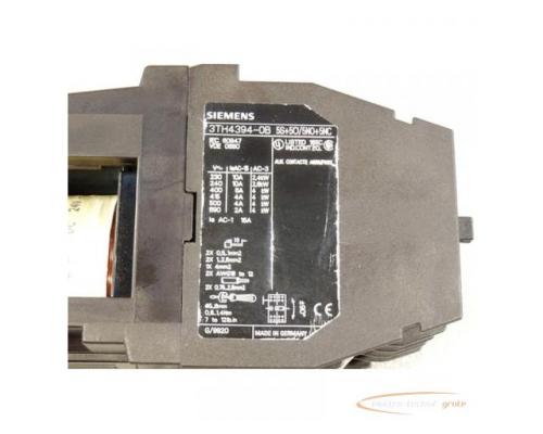 Siemens Schütz 3TH4394-0B 5S + 5Ö / 5N0 + 5NC 24 V Spulenspannung - Bild 2