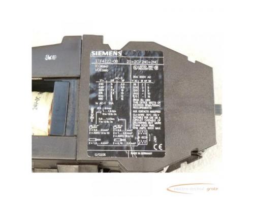 Siemens Schütz 3TF4222-0B 2S + 2Ö / 2N0 + 2NC 24 V Spulenspannung - Bild 2