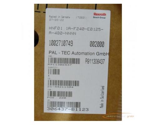 Rexroth Indramat HNF01.1A-F240-E0125-A-480-NNNN Netzfilter - ungebraucht! - - Bild 3