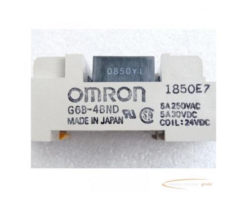 OMRON G6B-4BND Universalrelais 4-polig 5A 250 VAC - ungebraucht! - - Bild 3