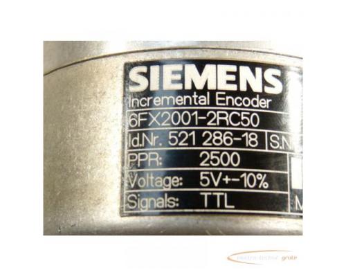 Siemens 6FX2001-2RC50 Inkremental Drehgeber Encoder Id Nr 521 286 - 18 - ungebraucht - - Bild 2