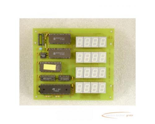 Forkardt 3Z 300 007/000 RSP / D - AP 03 . 91 Karte - Bild 1