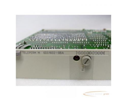 Siemens Teleperm M 6DS1602-8BA Digital Input Modul E Stand 5 - Bild 2