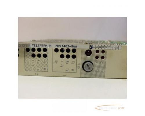 Siemens Teleperm M 6DS1403-8AA Reglerbaugruppe - Bild 2