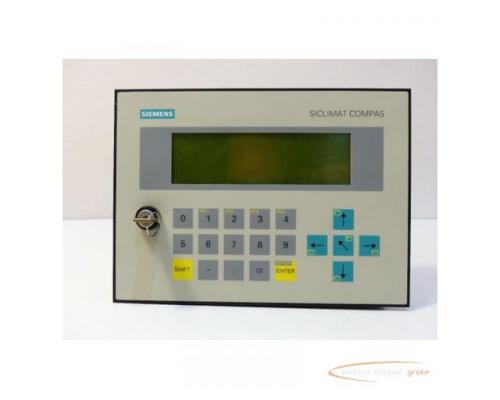 Siemens 6FL3001-5AA02 Siclimat Compas LC - Display mit Montageplatte E Stand 1 - Bild 1