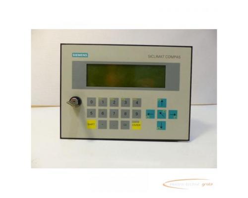 Siemens 6FL3001-5AA02 Siclimat Compas LC - Display mit Montageplatte E Stand 1 - Bild 1