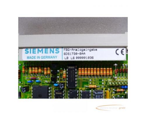 Siemens Teleperm M 6DS1730-8AA Analogeingabe E Stand 2 - Bild 3