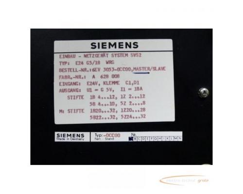 Siemens 6EV3053-0CC Einbau - Netzgerät E Stand A - Bild 3