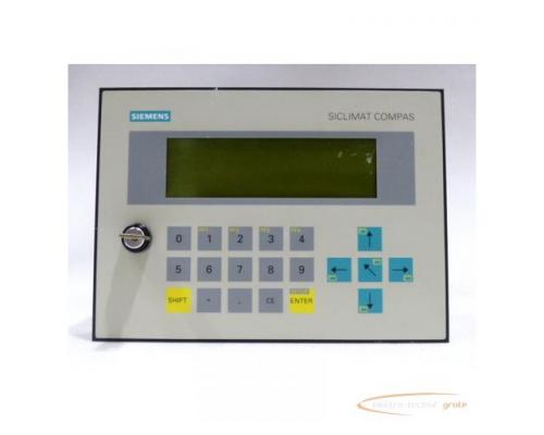 Siemens 6FL3001-5AA02 Siclimat Compas LC - Display mit Montageplatte E Stand 1 - Bild 1