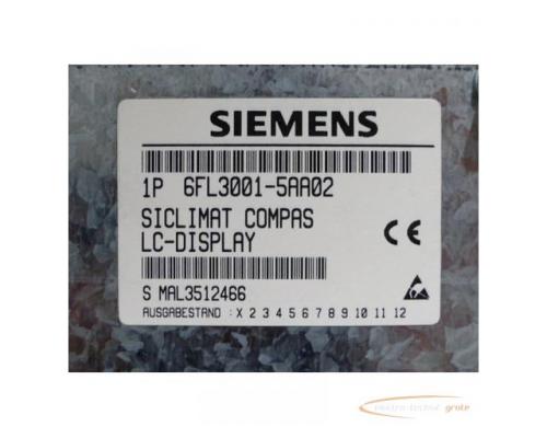 Siemens 6FL3001-5AA02 Siclimat Compas LC - Display mit Montageplatte E Stand 1 - Bild 2