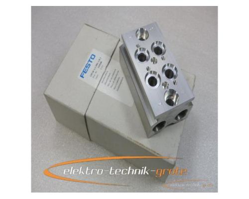 Festo CPE18-PRS-3/8-2 550568 E102 Anschlussblock -ungebraucht- - Bild 1