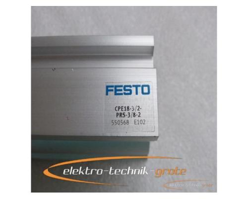 Festo CPE18-3/2 550568 E102 Anschlussblock -ungebraucht- - Bild 3