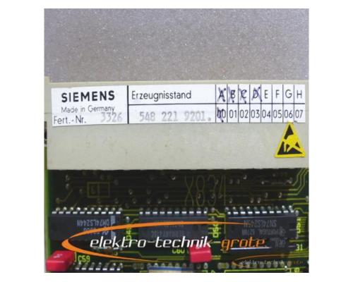 Siemens 6FX1122-1AA02 Sinumerik 3 NC-PLC Kopplung E Stand D - Bild 3