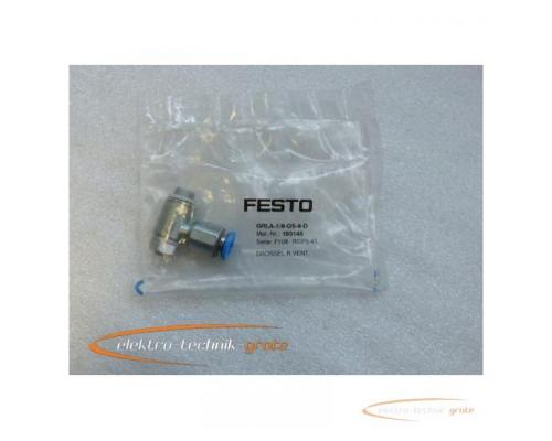 Festo GRLA-1/8-QS-8-D 193145 Drossel-Rückschlagventil -ungebraucht- - Bild 1