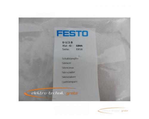 Festo U-1/2-B 6844 Schalldämpfer -ungebraucht- - Bild 2