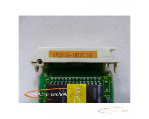 Siemens 6FX1863-0BX01-7B / 6FX1128-4BB20 HW Sinumerik Memory Modul E Stand A - Bild 3