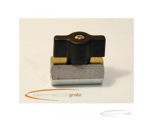 Mini Brass S 34-3/8"-CW617N VA Kugelhahn - ungebraucht! - - Bild 1