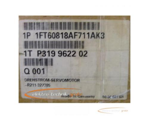 Siemens 1FT6081-8AF71-1AK3 Servomotor - ungebraucht mit 12 Monaten Gewährleistung! - - Bild 3