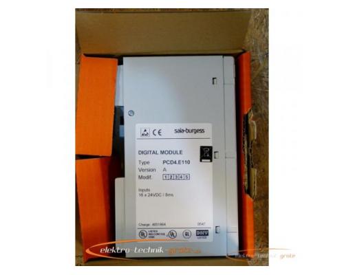 Saia-Burgess PCD4.E110 Digital Module - ungebraucht! - - Bild 1