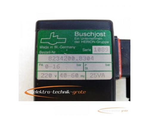 Buschjost 8234200 . 8304 Magnetventil Serie 1089 -ungebraucht- - Bild 3