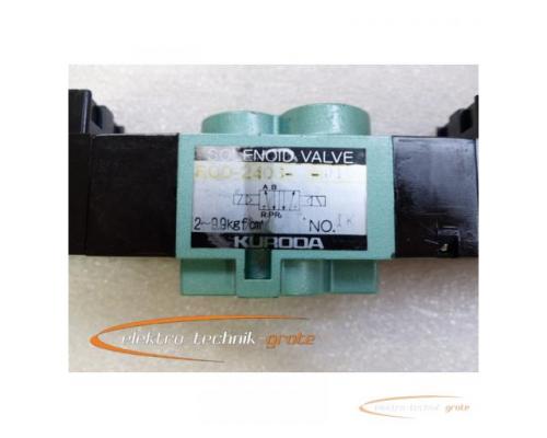 Kuroda RCD - 2406 Solenoid Valve / Magnetventil - Bild 3