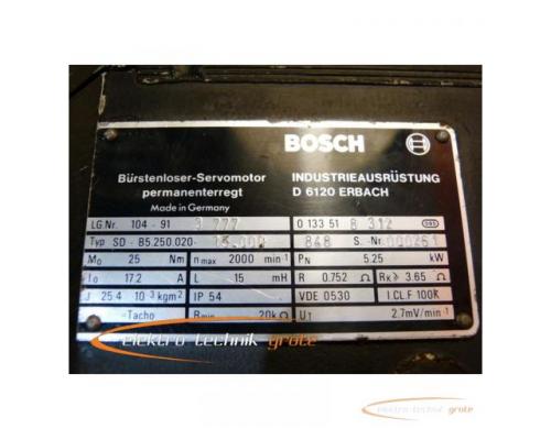 Bosch SD-B5.250.020-13.000 Bürstenloser Servomotor - Bild 3