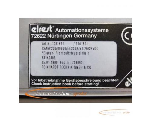 elrest P200 CAN/P200/80960/EE256K/V1.26/24VDC t Art.-Nr. 1061411 , SN:734092 - Bild 3