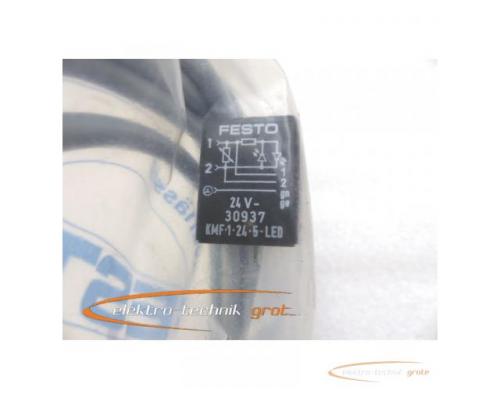 Festo KMF-1-24-5-LED Steckdosenleitung 30937 -ungebraucht- - Bild 2