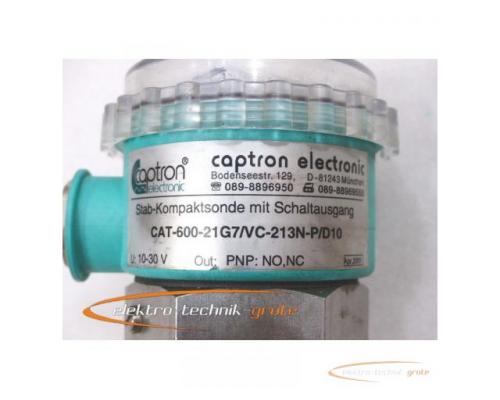 captron electronic CAT-600-21G7/VC-213N-P/D10 Stab-Kompaktsonde mit Schaltausgang - Bild 6