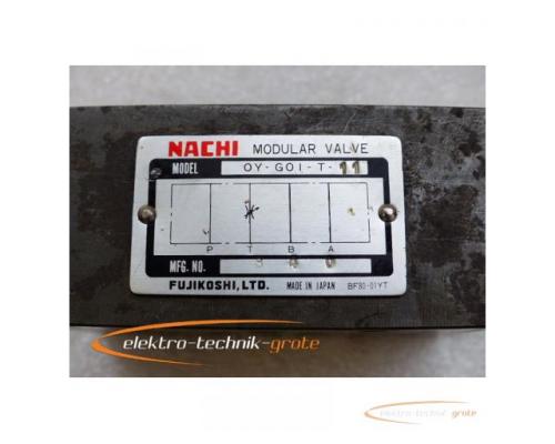 Nachi Fujikoshi OY-GO I -T-11 Modular Ventil - Bild 2